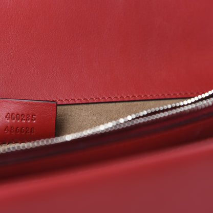 Gucci GG Supreme Monogram Arabesque Medium Dionysus Shoulder Bag Hibiscus Red 9 of 14