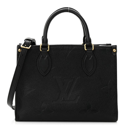Louis Vuitton Empreinte Monogram Giant Onthego PM Black 1 of 11