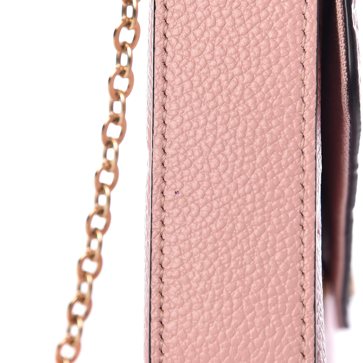 Louis Vuitton Empreinte Pochette Felicie Chain Wallet Rose Poudre 12 of 12