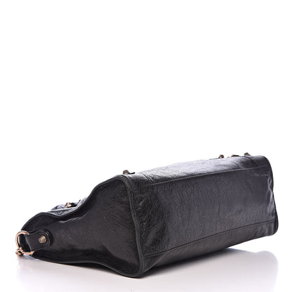 Balenciaga Agneau Giant 12 Rose Gold Hardware City Black 4 of 17