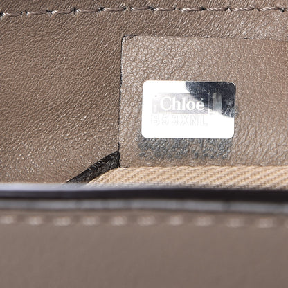 Chloe Suede Calfskin Mini Faye Backpack Motty Grey 16 of 21