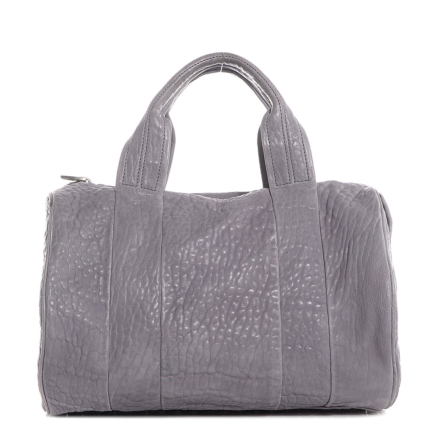 Pebbled Lambskin Rocco Dove Grey