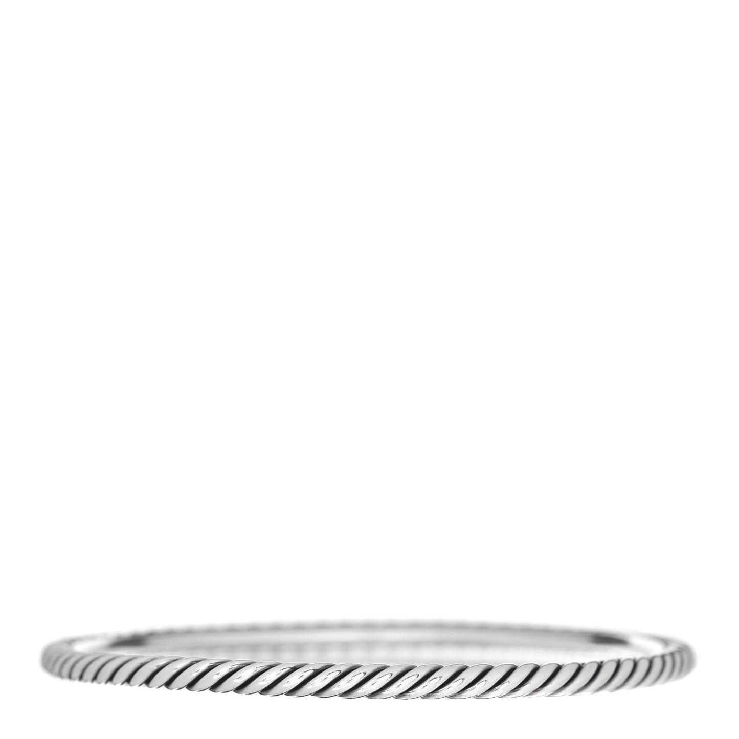 Sterling Silver 4mm Cable Classics Bangle Bracelet
