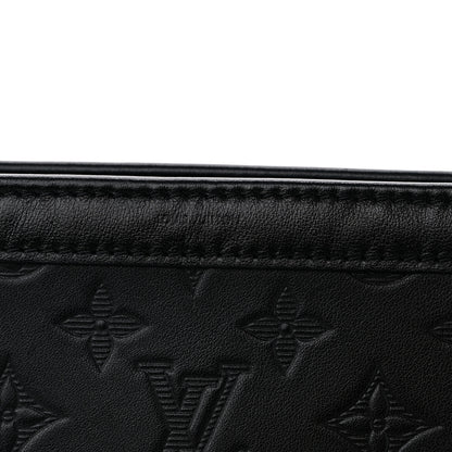 Louis Vuitton Calfskin Monogram Shadow Gaston Wearable Wallet 9 of 9