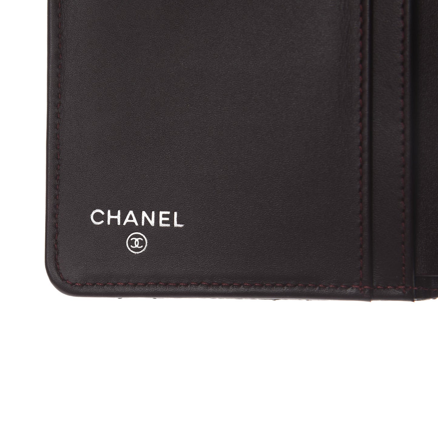 Caviar Quilted Zipped Pocket Wallet Black