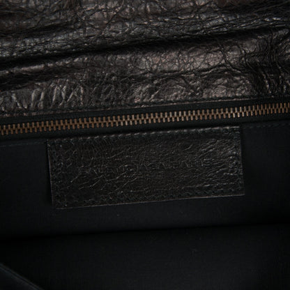 Balenciaga Agneau Classic Hardware Envelope Clutch Black 6 of 7