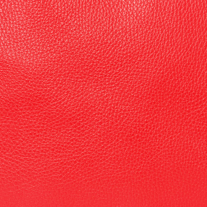 Gucci Pebbled Calfskin Medium Abbey Convertible Tote Red 7 of 14