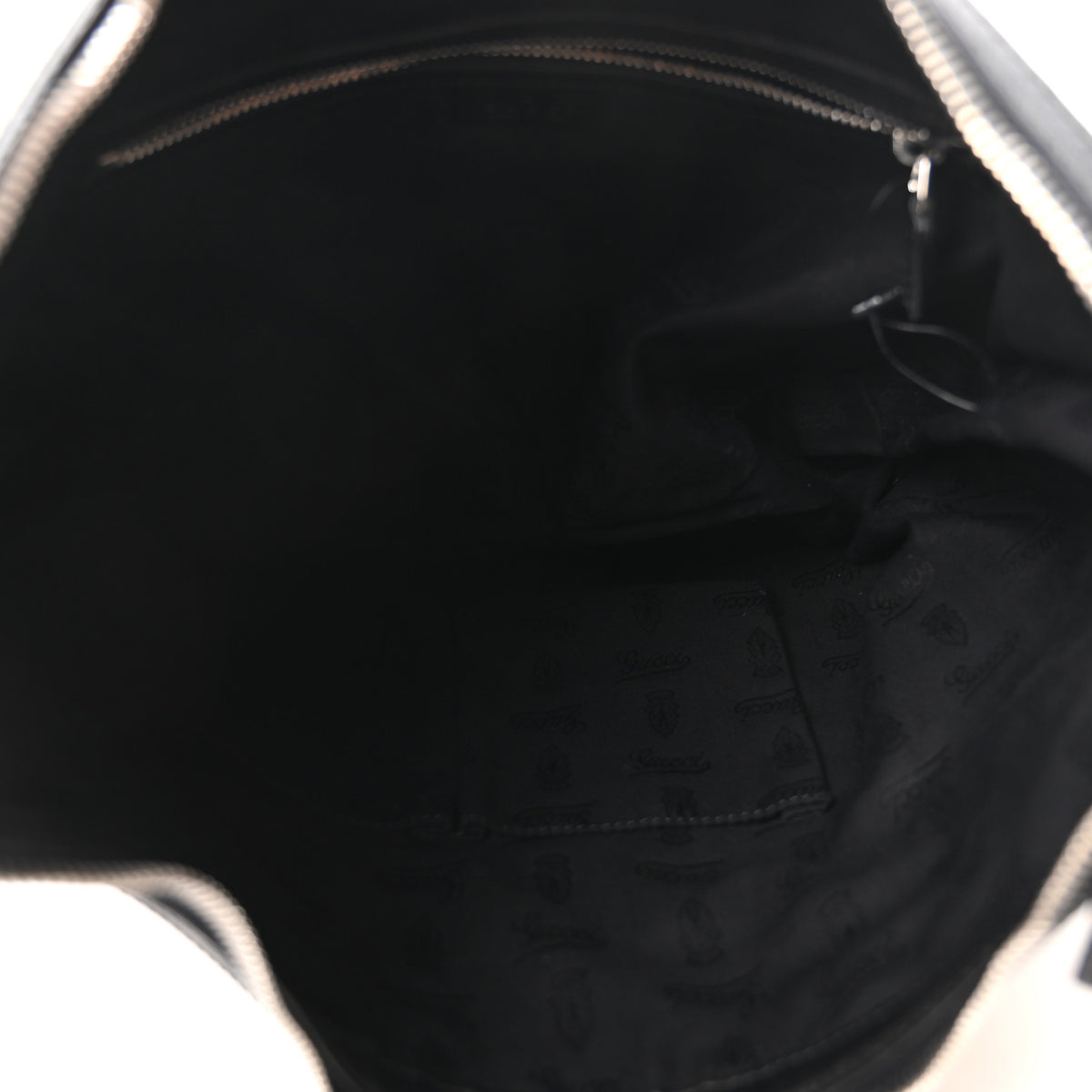 Gucci Monogram Medium GG Twins Hobo Black 5 of 10