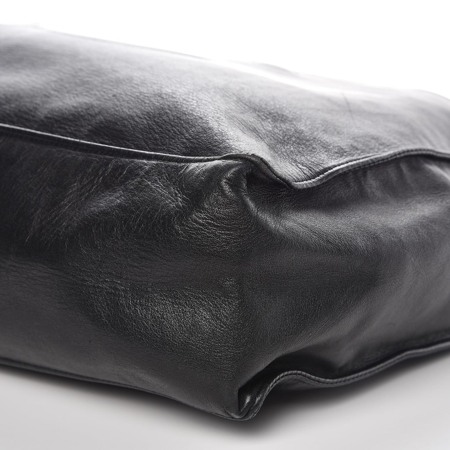 Calfskin CC Tote Black