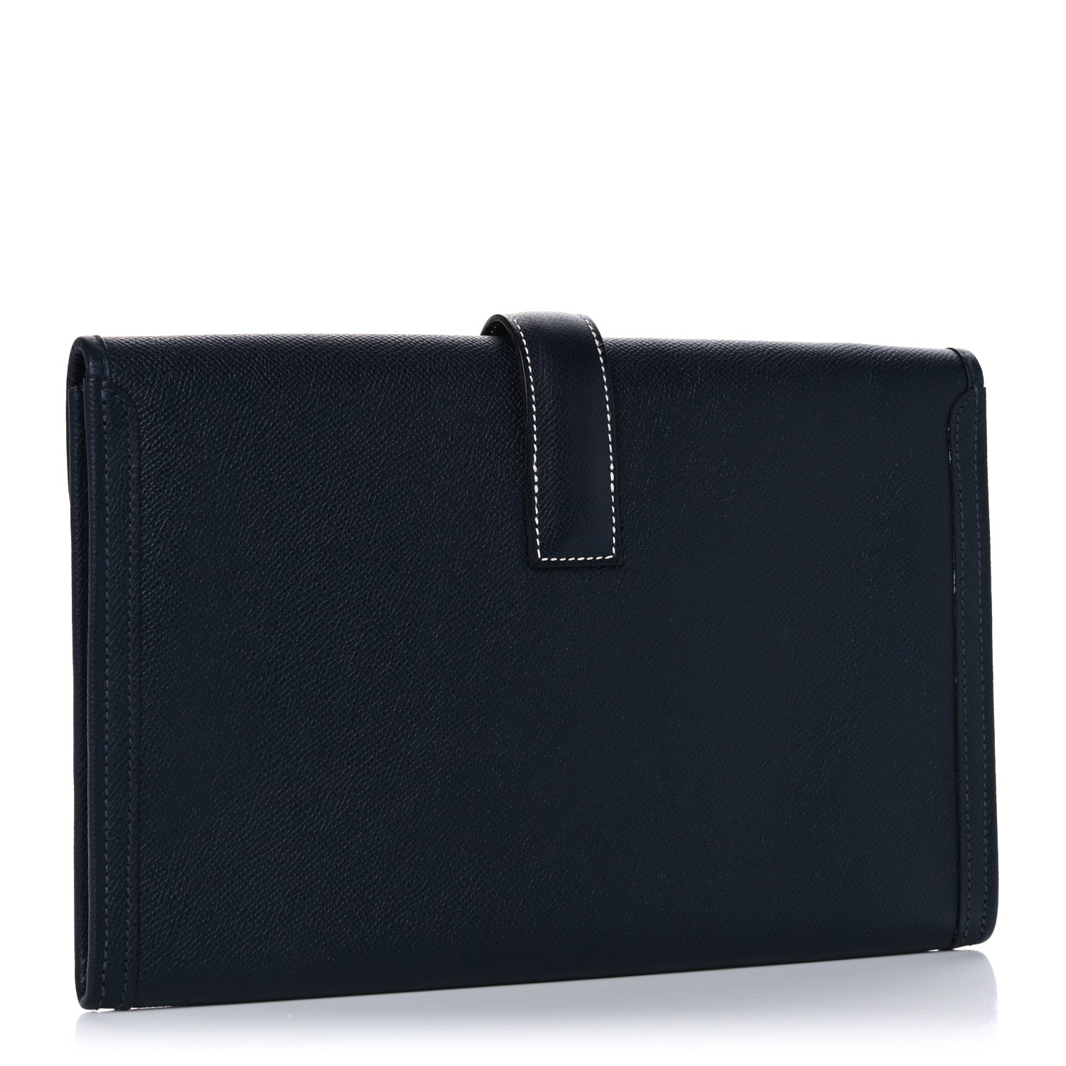 Hermes Epsom Jige PM Clutch Bleu Nuit 3 of 16