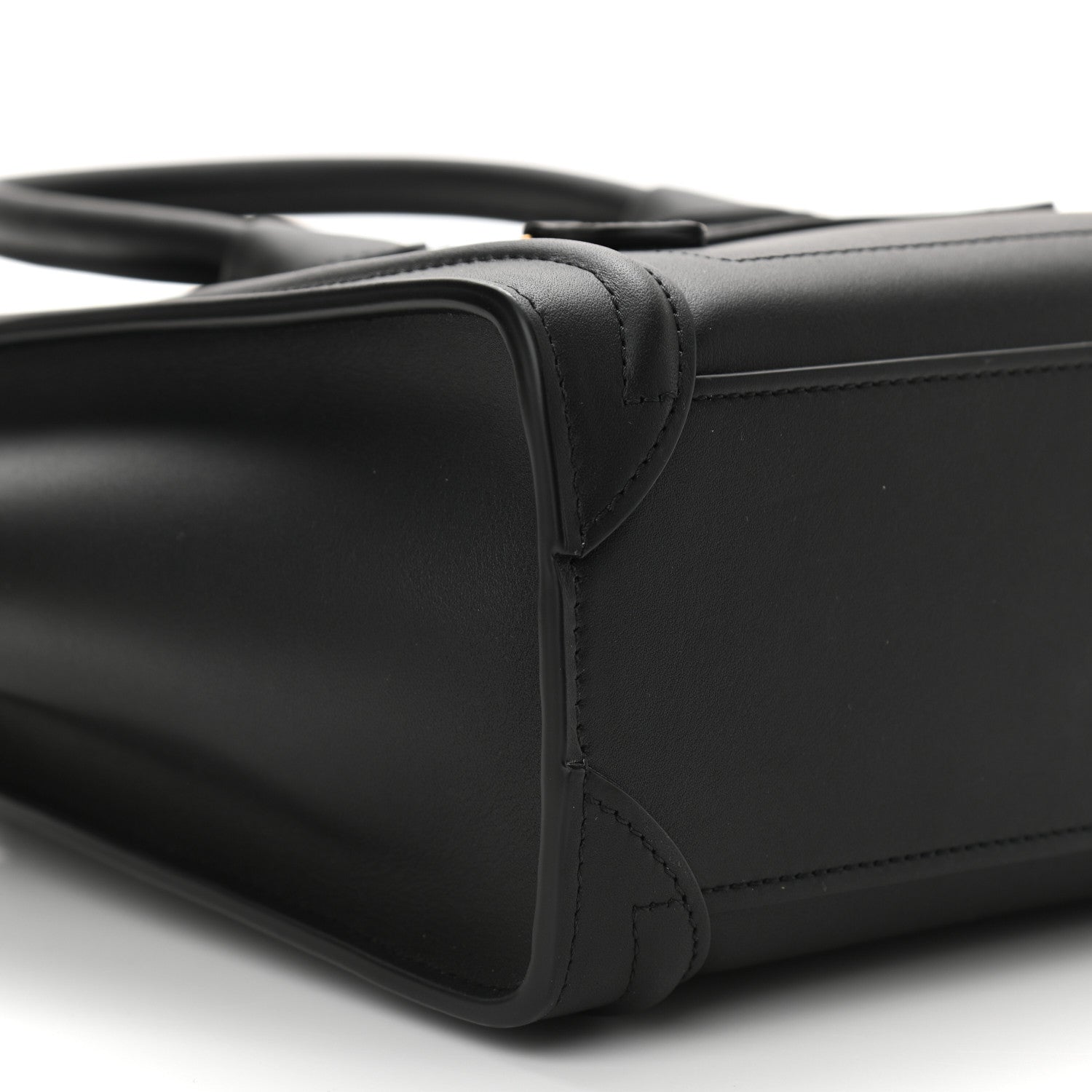 Celine Smooth Calfskin Nano Luggage Black 9 of 11