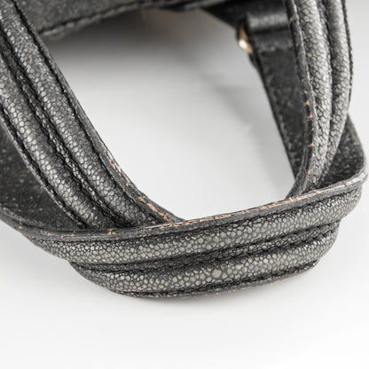 Givenchy Calfskin Stingray Embossed Medium Nightingale Grey 8 of 10
