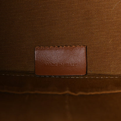 Celine Triomphe Canvas Calfskin Small Bucket Bag Tan 6 of 11