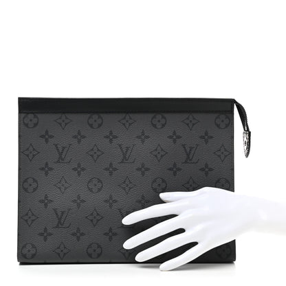 Louis Vuitton Monogram Eclipse Reverse Pochette Voyage MM 2 of 7