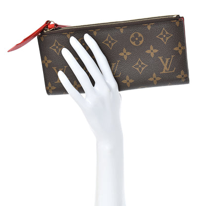 Louis Vuitton Monogram Adele Wallet Coquelicot 2 of 8