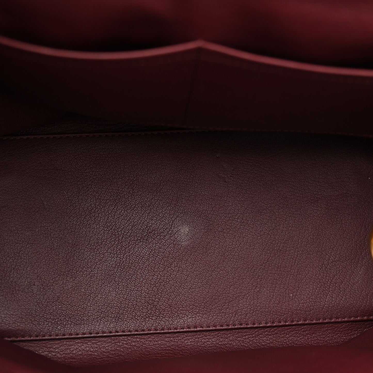 Ostrich Lizard Majestueux Tote MM Bordeaux
