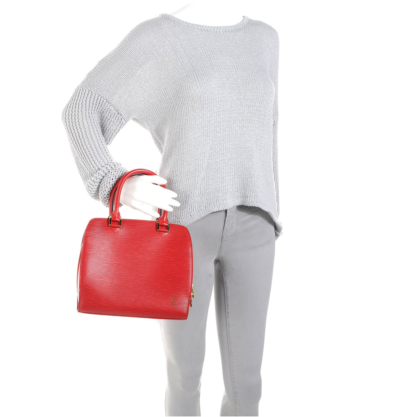 Epi Pont-Neuf Bag Red
