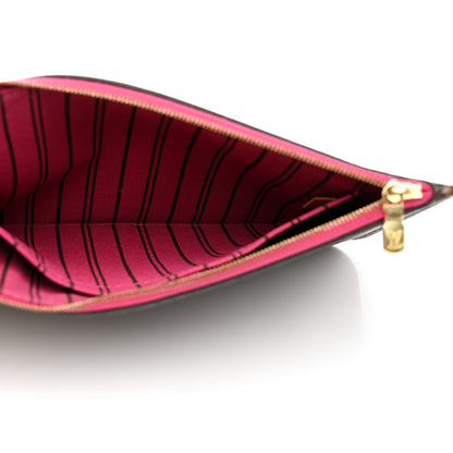 Louis Vuitton Monogram Neverfull MM GM Pochette Pivoine 5 of 10