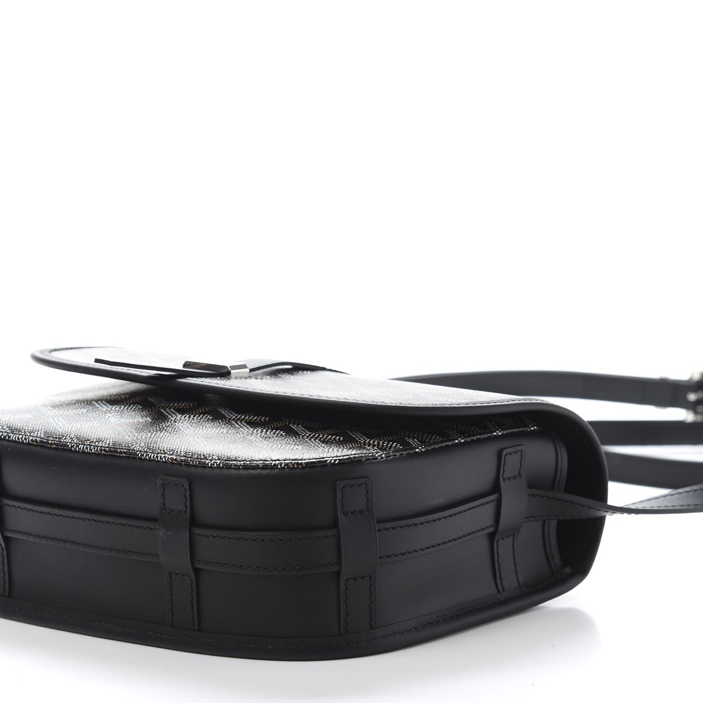 Goyardine Belvedere II PM Messenger Bag Black