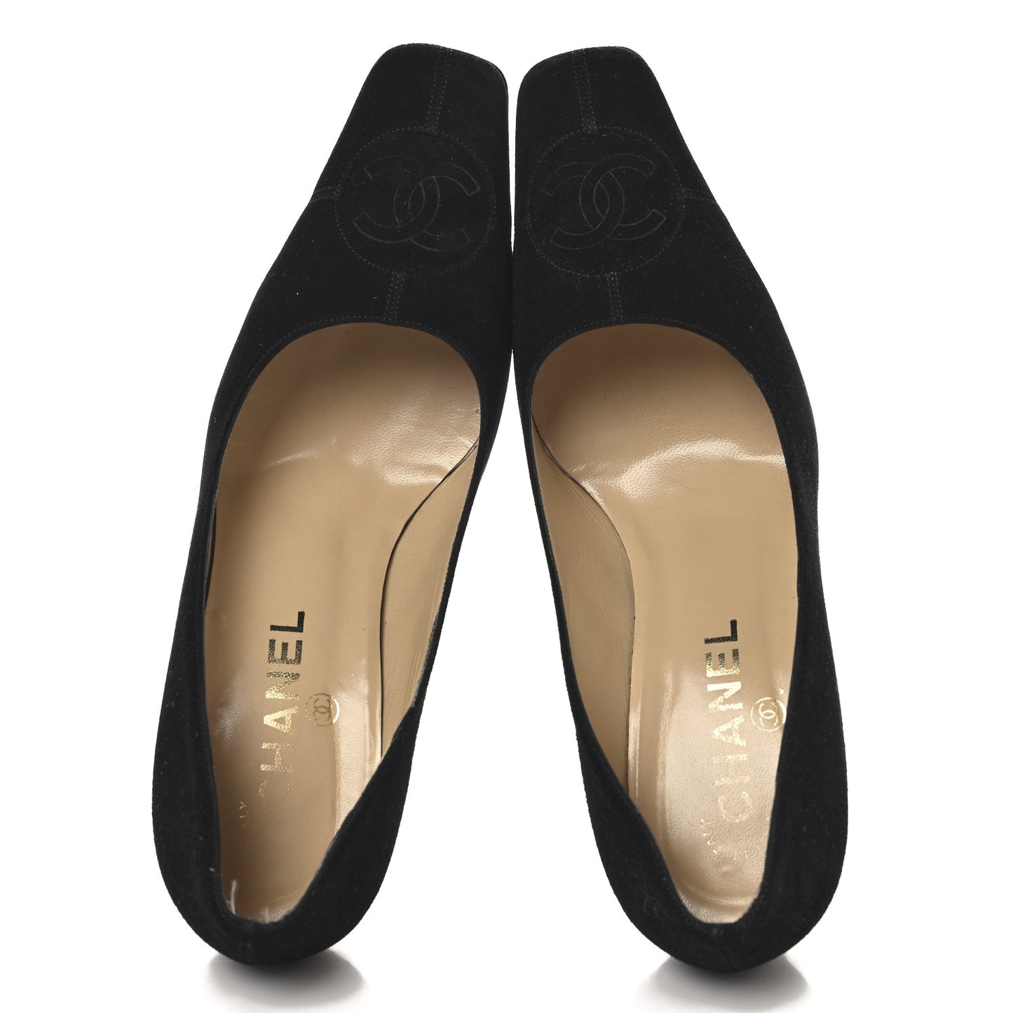 Suede CC Pumps 36.5 Black