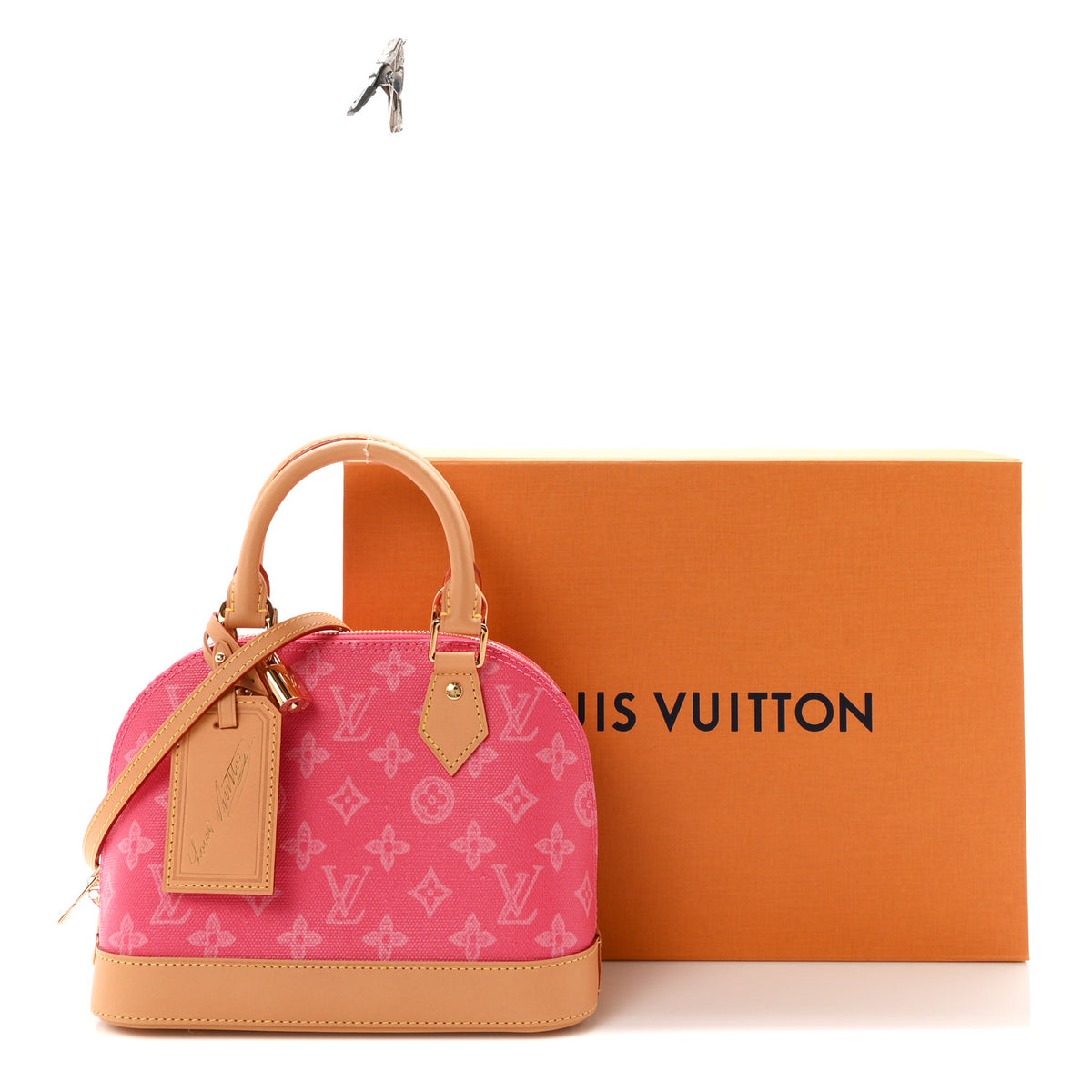 Monogram Origine Alma BB Rose Ruban