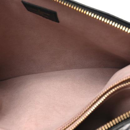 Louis Vuitton Lambskin Embossed Monogram Coussin PM Black 5 of 9