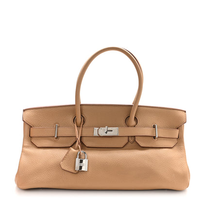 Hermes Taurillon Clemence JPG Birkin 42 Biscuit 1 of 12