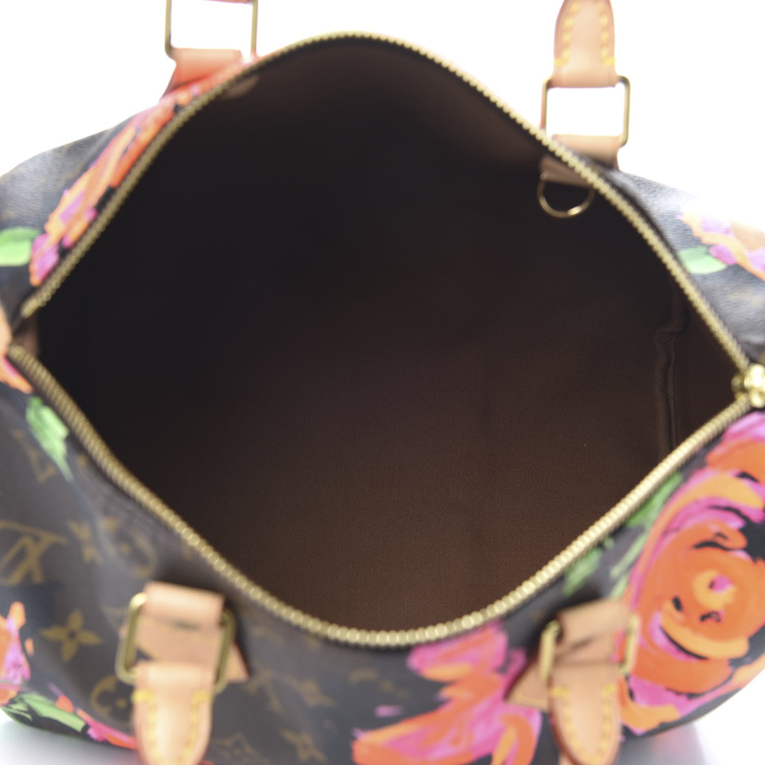Louis Vuitton Monogram Roses Speedy 30 5 of 10