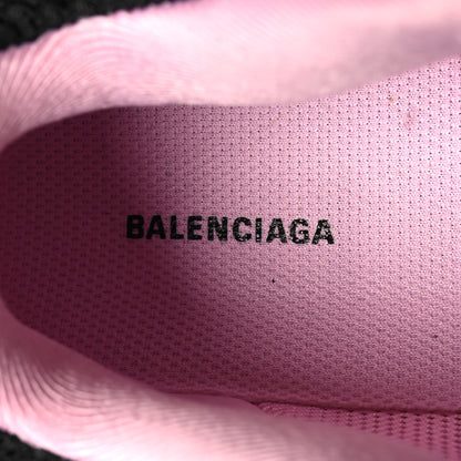 Balenciaga Mesh Nylon Bi-Color Womens Track Sneakers 38 Black Pink 7 of 9