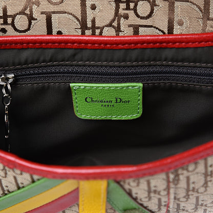 Christian Dior Monogram Rasta Saddle Bag Beige 6 of 9