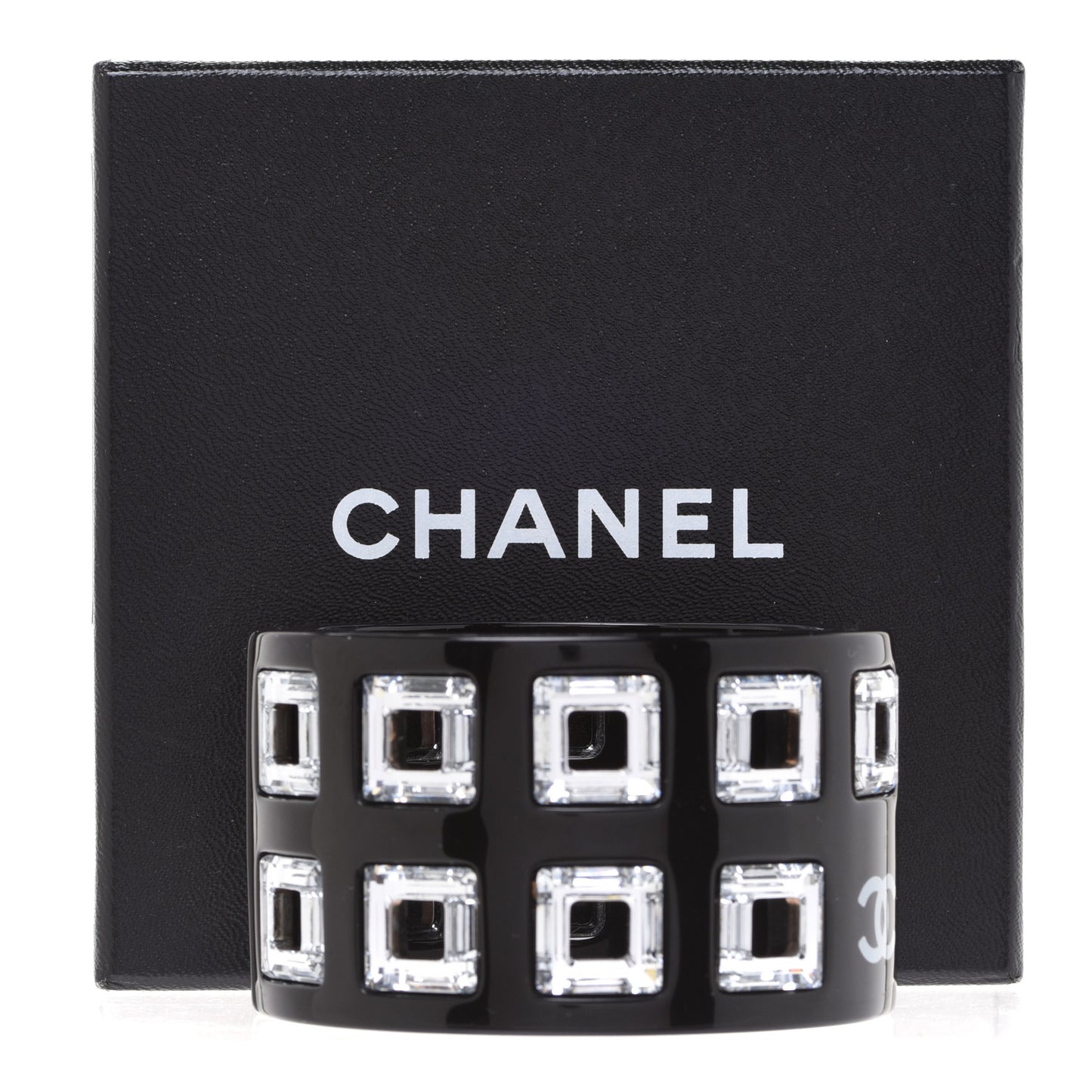 Resin Crystal CC Cuff Black