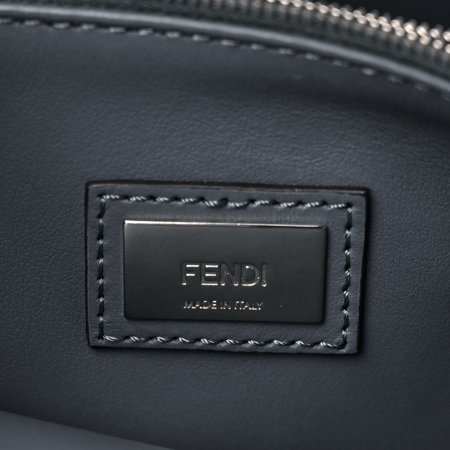 Vitello Elite Flower Studded Petite 2Jours Tote Grey