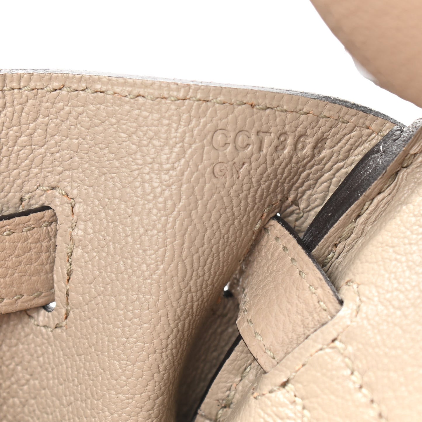 Togo Birkin 25 Gris Tourterelle