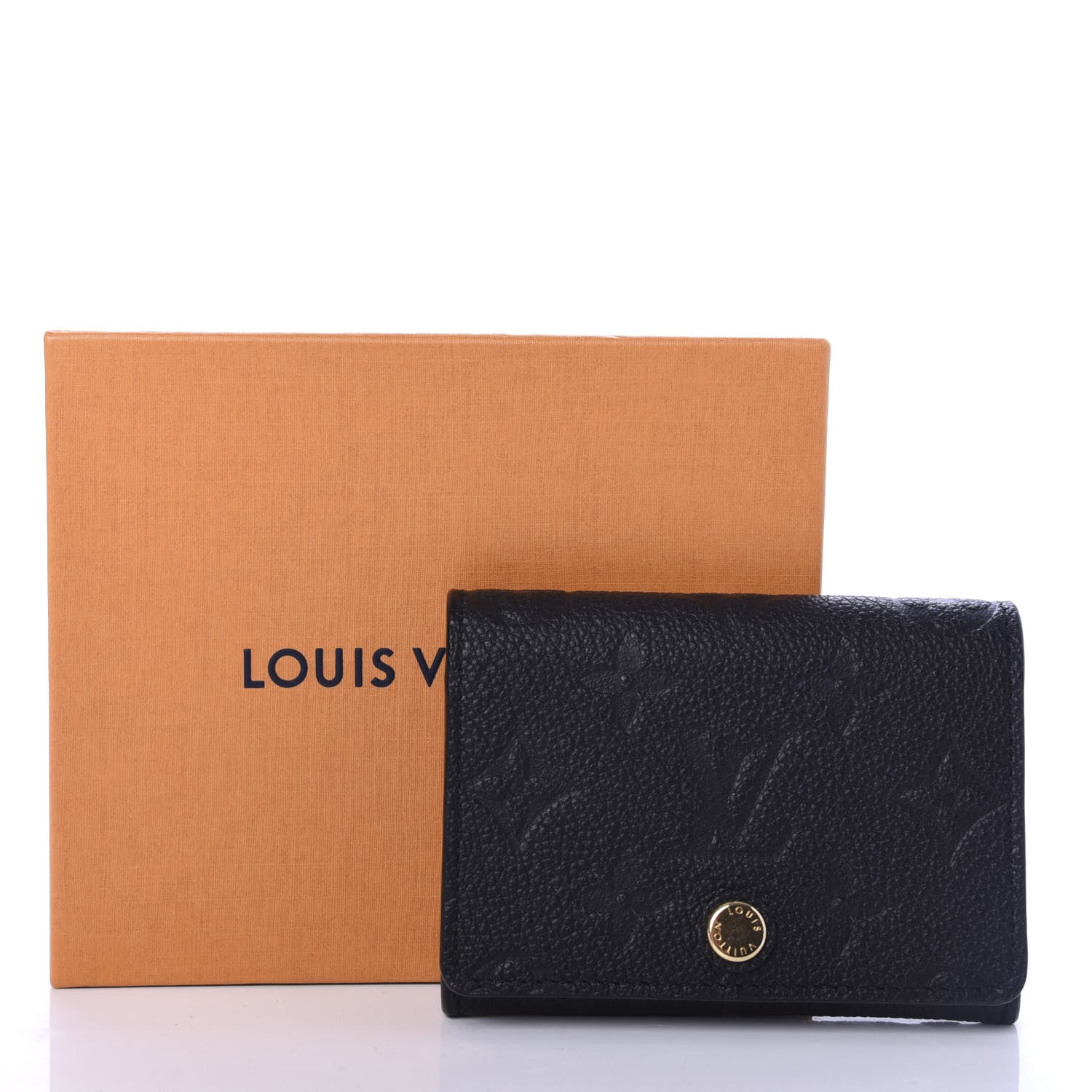 Louis Vuitton Empreinte Business Card Holder Black 7 of 7