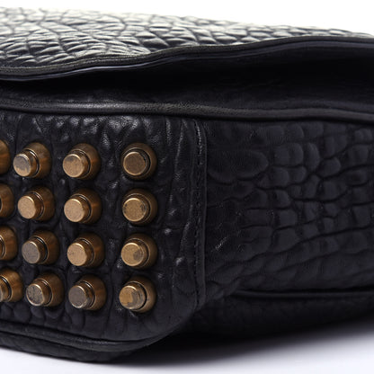 Alexander Wang Pebbled Lambskin Lia Sling Black 9 of 11