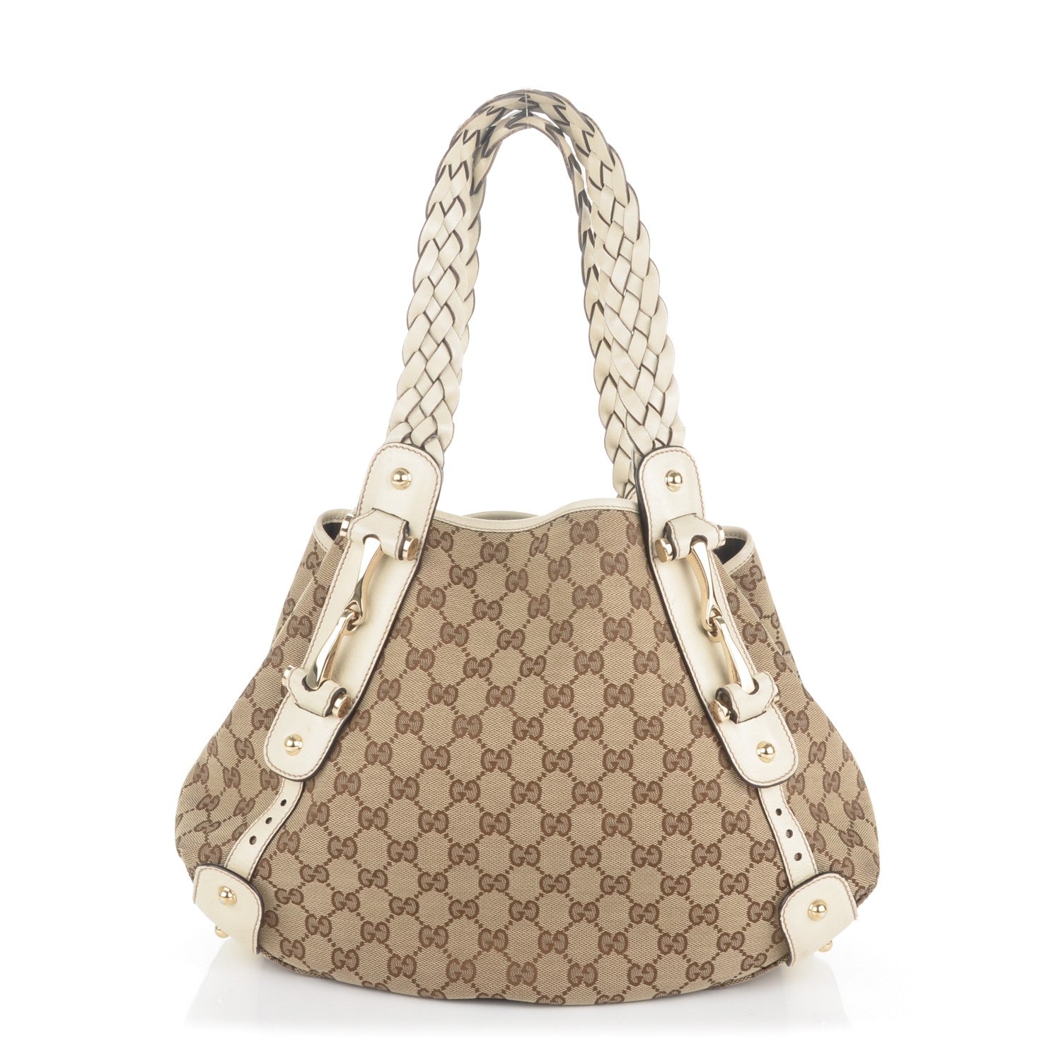 Gucci Monogram Small Pelham Shoulder Bag Off White 1 of 7