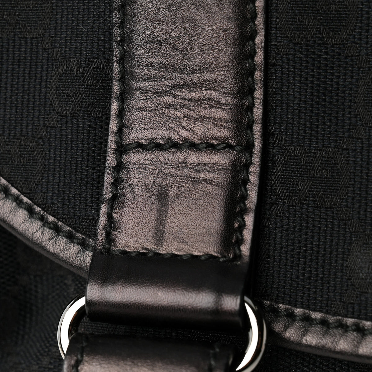 Monogram Waist Belt Bag Black