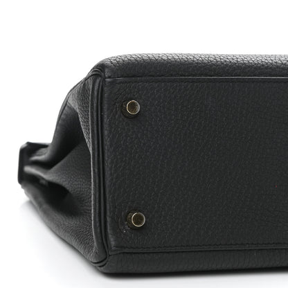 Hermes Togo Kelly Retourne 32 Black 9 of 10