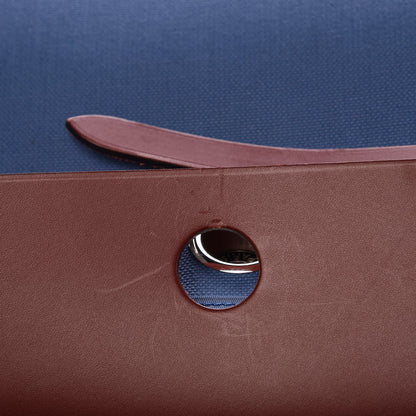 Hermes Toile Vache Hunter Herbag Zip 39 MM Bleu Orage Rouge H 7 of 10