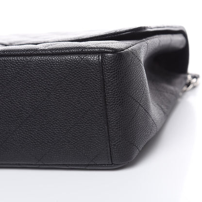 Chanel Caviar Quilted Maxi Single Flap Black 10 of 10