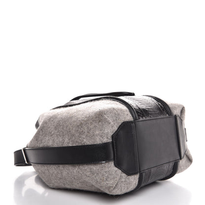 Alexander Wang Elaphe Felt Drawstring Bucket Black 4 of 15