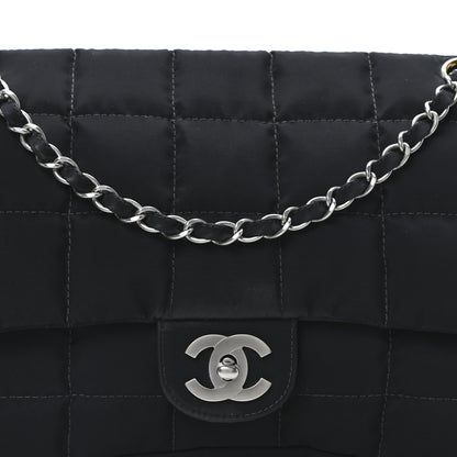 Chanel Nylon Square Quilted Flap Black 8 of 10
