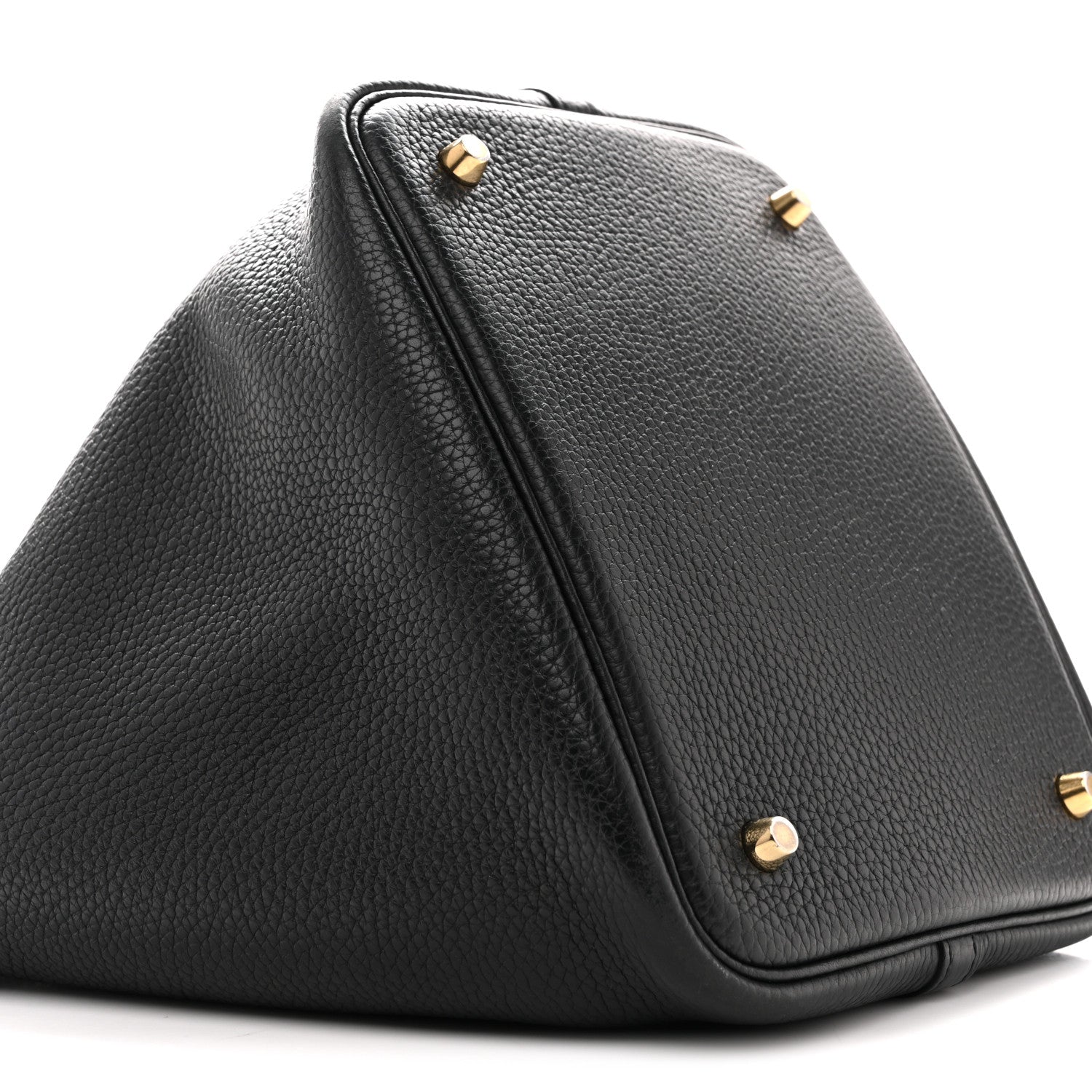 Hermes Taurillon Clemence Picotin Lock 22 MM  Black 9 of 15