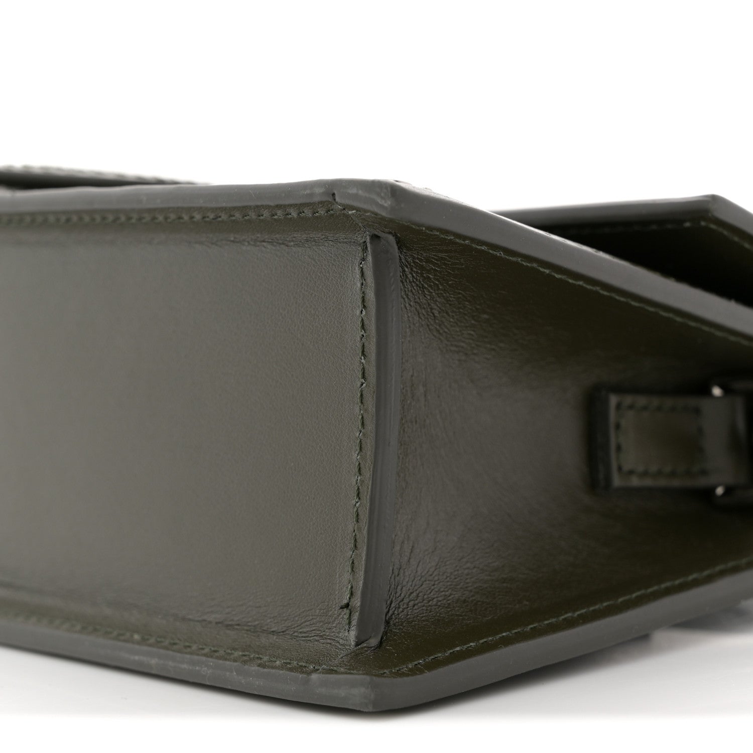 Jacquemus Smooth Calfskin Le Grand Bambino Dark Khaki 9 of 10