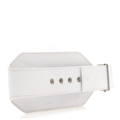 Off-White Calfskin Sculpture Belt Bag White 2 of 9