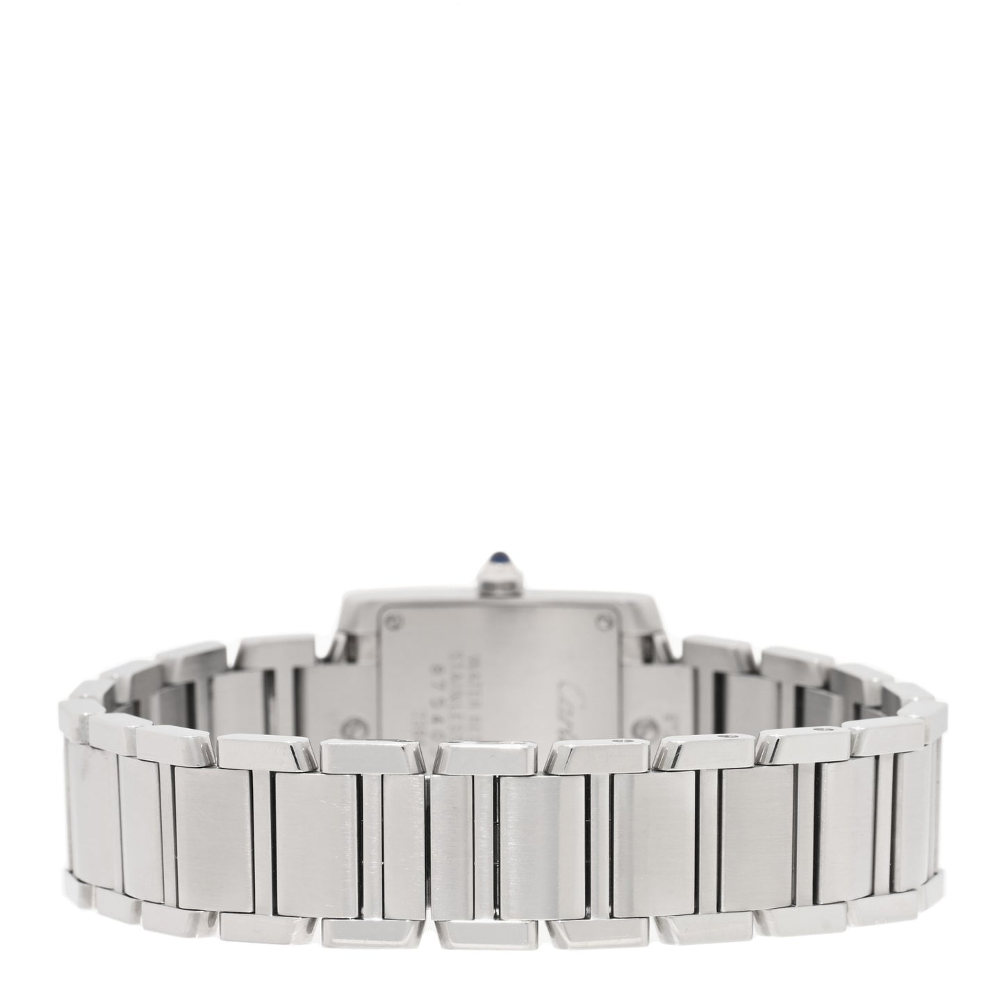 Stainless Steel 20mm Tank Francaise Quartz Watch