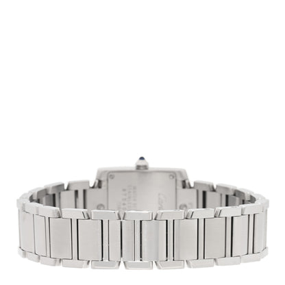Cartier Stainless Steel 20mm Tank Francaise Quartz Watch 3 of 5