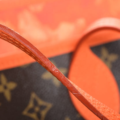 Louis Vuitton Monogram Articles de Voyage Ikat San Francisco LV Cup Neverfull GM Orange 10 of 12