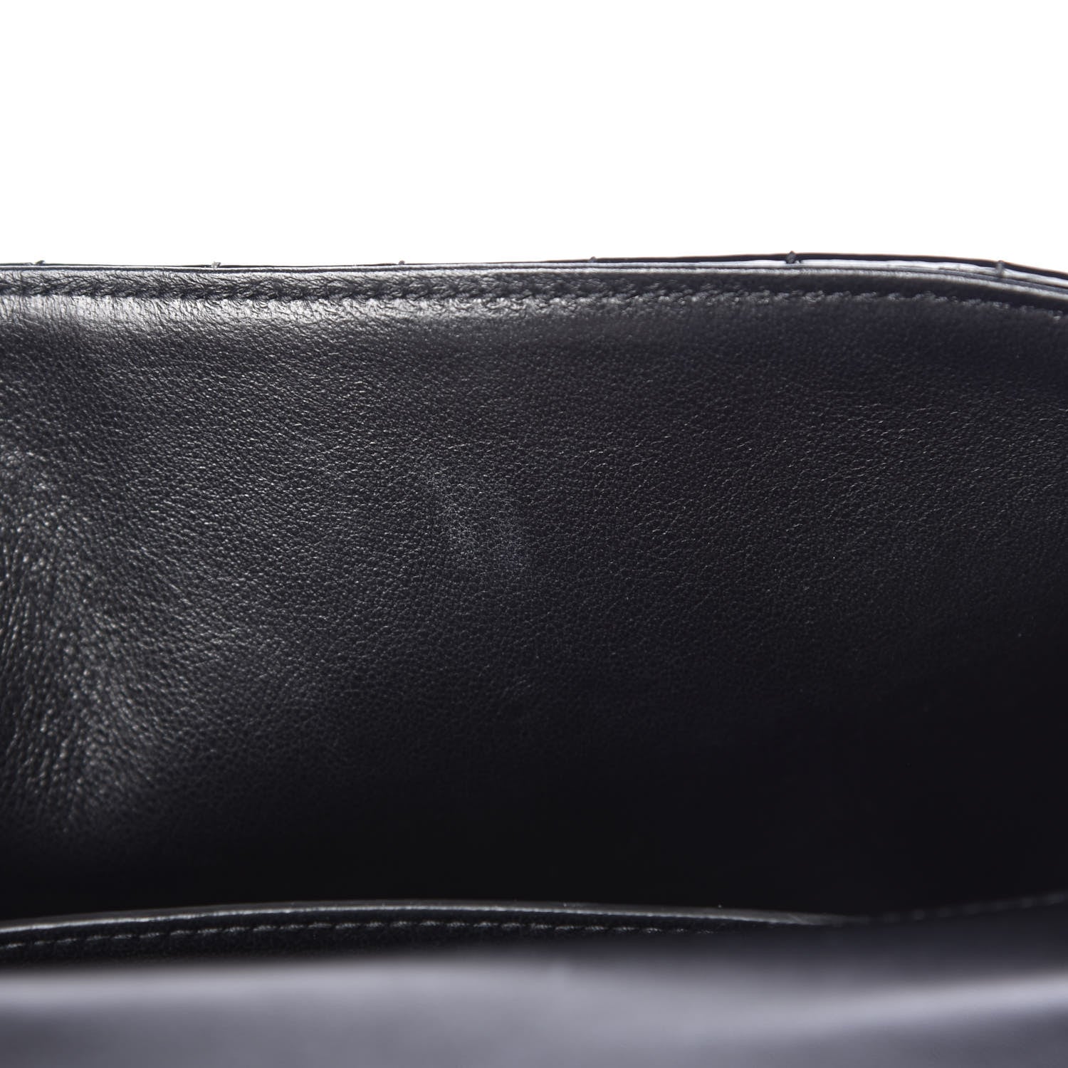 Saint Laurent Patent Matelasse Monogram Large Vicky Chain Bag Black 11 of 11