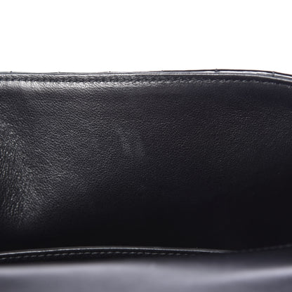 Saint Laurent Patent Matelasse Monogram Large Vicky Chain Bag Black 11 of 11